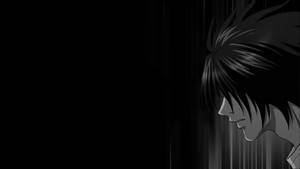 L Lawliet Dark Mood Wallpaper