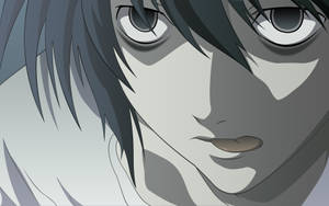 L Lawliet Full Face Wallpaper