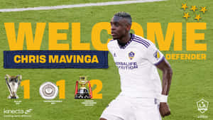 La Galaxy Chris Mavinga Welcome Poster Wallpaper