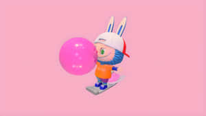 Labubu Bubble Pop Adventure Wallpaper