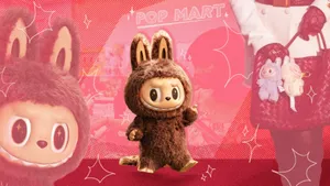 Labubu Bunny Costume Wallpaper