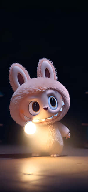 Labubu Cute Bunny Character Wallpaper
