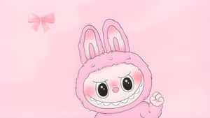 Labubu Cute Bunny Costume Wallpaper