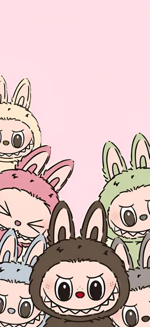 Labubu Iphone Cute Wallpaper Wallpaper
