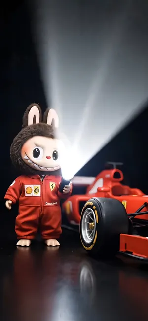 Labubu Iphone Projector Toy Wallpaper