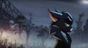 Lackadaisy Cat Noir Dusk Wallpaper