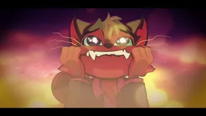 Lackadaisy_ Expressive_ Cat_ Character Wallpaper