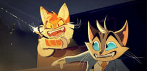 Lackadaisy_ Expressive_ Cats_ Animated Wallpaper