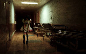 Lady Nurse Ghost In Haunted Hospital Wallpaper