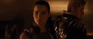 Lady Sif Fights Evil Forces Wallpaper