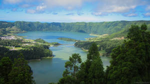 Lagoa Das Sete Cidades Portugal Wallpaper