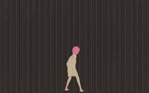 Lain Digital Walk Wallpaper