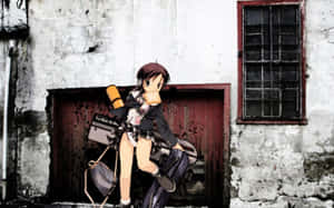 Lain Iwakura Connected To The Wired Wallpaper