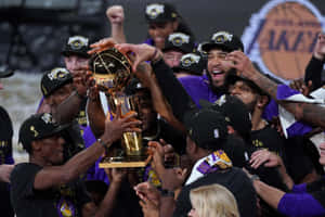 Lakers2020 N B A Champions Celebration Wallpaper