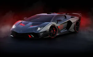 Lamborghini Centenario Smoky Reveal Wallpaper