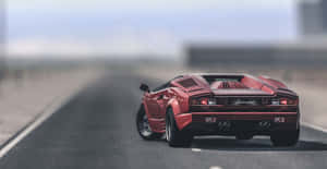 Lamborghini Countach - Classic Beauty And Performance Wallpaper