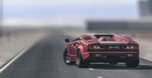 Lamborghini Countach - Classic Beauty And Performance Wallpaper