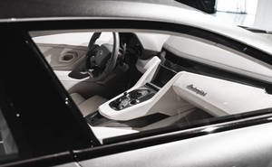 Lamborghini Estoque Luxury Car Interior Wallpaper