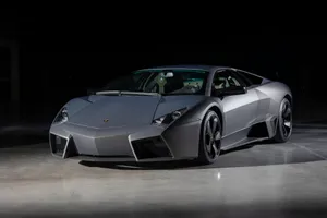 Lamborghini Reventón Cruising On The Highway Wallpaper