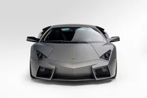 Lamborghini Reventón Racing Through The Streets Wallpaper