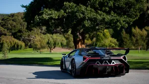 Lamborghini Veneno - A Masterpiece Of Design And Performance Wallpaper