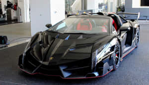 Lamborghini Veneno - Unleashing Power And Elegance Wallpaper