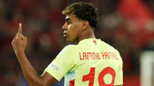 Lamine Yamal Football Player Number10 Wallpaper