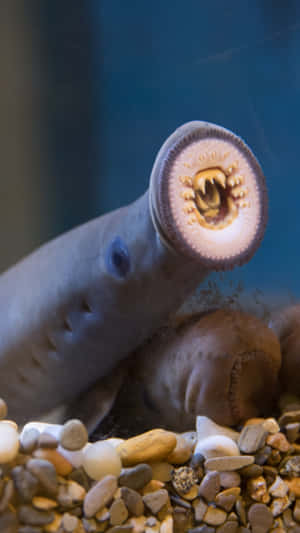 Lamprey Close Up Wallpaper