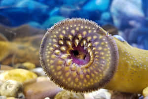 Lamprey Mouth Closeup Wallpaper