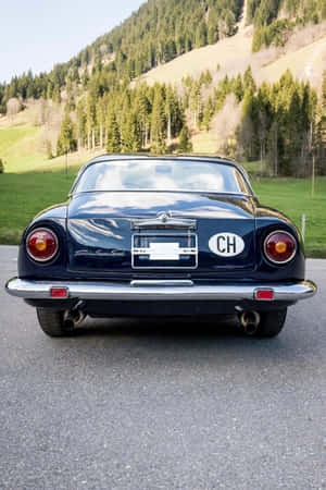 Lancia Flaminia Supersport Rear View Wallpaper