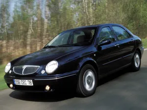 Lancia Lybra Black Sedan Motion Wallpaper