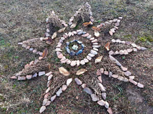 Land Art 1080 X 810 Wallpaper Wallpaper