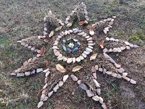 Land Art 1080 X 810 Wallpaper Wallpaper