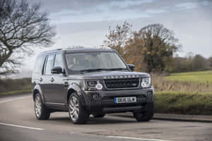 Land Rover Discovery Conquering The Outdoors Wallpaper