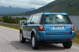 Land Rover Freelander In Action Wallpaper