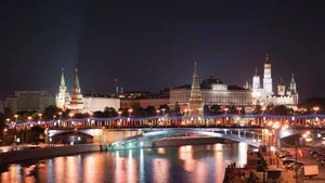 Landscape View Of Kremlin Wallpaper