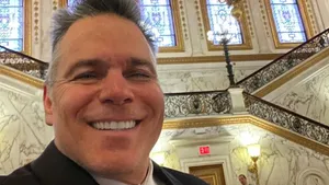 Lanny Poffo Window Wall Wallpaper