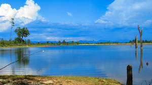 Laos Nakai Lake Wallpaper