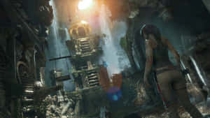 Lara Croft Embarks On A Treacherous Adventure In Rise Of The Tomb Raider. Wallpaper