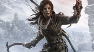 Lara Croft Embarks On An Epic Journey In 'rise Of Tomb Raider' Wallpaper