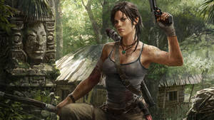 Lara Croft Is Ready For Action In Tomb Raider 9! Wallpaper