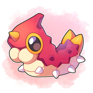 Large Eyes Of Wurmple Wallpaper