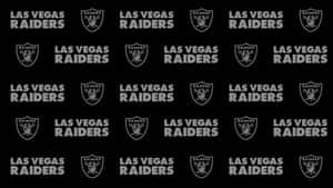 Las Vegas Raiders Logo Pattern Wallpaper