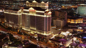 Las Vegas Strip Caesars Palace Main Building Wallpaper