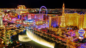 Las Vegas Strip Cityscape Wallpaper