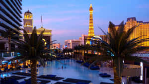 Las Vegas, The City Of Lights And Entertainment Wallpaper