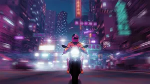 Late-night Mayhem In Sleeping Dogs 2 Wallpaper