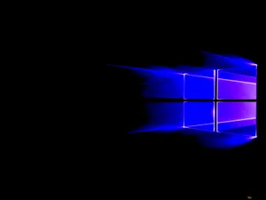 Lateral Squares On Windows Logo Wallpaper