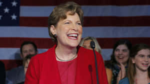 Laughing Jeanne Shaheen Wallpaper