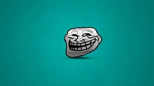 Laughing Troll Face Meme Laptop Wallpaper